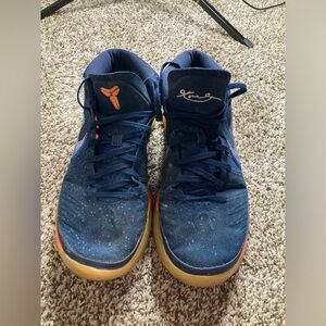 Nike Kobe AD Mid Rise Obsidian Blue Basketball Shoes Men's Size 8.5